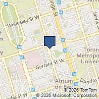 Map Toronto, ON M5G2C8, Canada