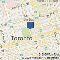Map Toronto, ON M5G2C9, Canada