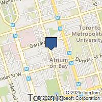 Map Toronto, ON M5G2K4, Canada