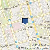 Map Toronto, ON M5G2M4, Canada