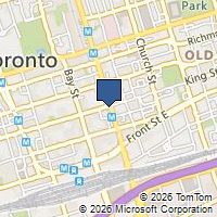 Map Toronto, ON M5H1A1, Canada