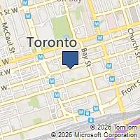 Map Toronto, ON M5H1P9, Canada