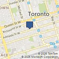 Map Toronto, ON M5H1W7, Canada