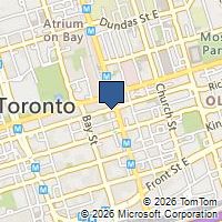 Map Toronto, ON M5H3W4, Canada