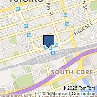 Map Toronto, ON M5J1E6, Canada