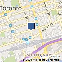 Map Toronto, ON M5J2T3, Canada