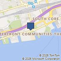 Map Toronto, ON M5J2Y5, Canada