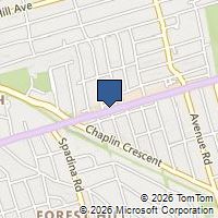 Map Toronto, ON M5N1B4, Canada