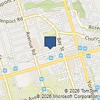 Map Toronto, ON M5R1C1, Canada