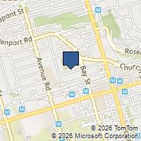 Map Toronto, ON M5R1G2, Canada