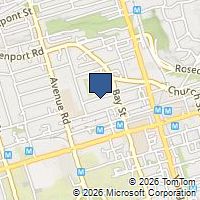 Map Toronto, ON M5R1G4, Canada