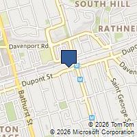 Map Toronto, ON M5R1V9, Canada