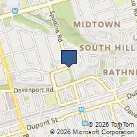 Map Toronto, ON M5R1X8, Canada