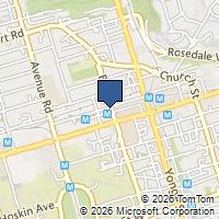 Map Toronto, ON M5R2A7, Canada