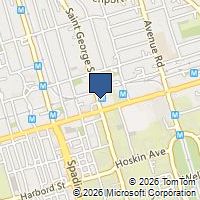 Map Toronto, ON M5R2L8, Canada