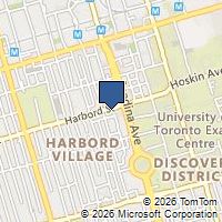 Map Toronto, ON M5S1G4, Canada