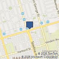 Map Toronto, ON M5S1W5, Canada