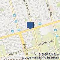 Map Toronto, ON M5S1W7, Canada