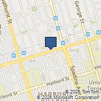 Map Toronto, ON M5S1X2, Canada