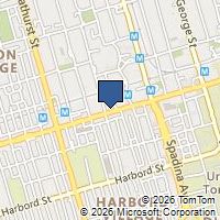 Map Toronto, ON M5S1X4, Canada