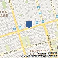 Map Toronto, ON M5S1Y2, Canada