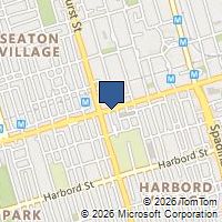 Map Toronto, ON M5S1Y6, Canada