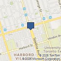 Map Toronto, ON M5S2J2, Canada