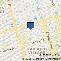 Map Toronto, ON M5S2M7, Canada