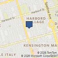 Map Toronto, ON M5S2P1, Canada