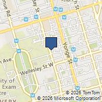 Map Toronto, ON M5S3A5, Canada