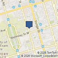 Map Toronto, ON M5S3C4, Canada