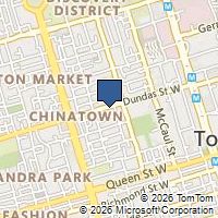 Map Toronto, ON M5T1G6, Canada