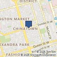 Map Toronto, ON M5T1G8, Canada