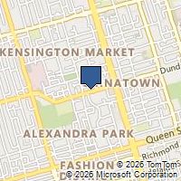 Map Toronto, ON M5T1H5, Canada