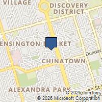 Map Toronto, ON M5T1K6, Canada