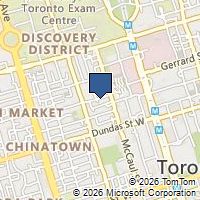Map Toronto, ON M5T1L1, Canada