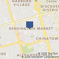 Map Toronto, ON M5T1M6, Canada