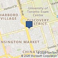 Map Toronto, ON M5T1R5, Canada