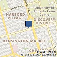 Map Toronto, ON M5T1R9, Canada