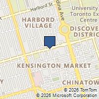 Map Toronto, ON M5T1S5, Canada