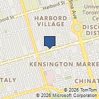 Map Toronto, ON M5T1S7, Canada