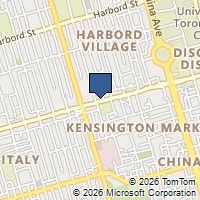 Map Toronto, ON M5T1S8, Canada