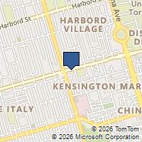 Map Toronto, ON M5T1T1, Canada