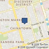 Map Toronto, ON M5T2A8, Canada