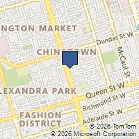 Map Toronto, ON M5T2E2, Canada