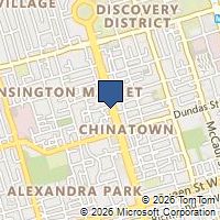 Map Toronto, ON M5T2G2, Canada