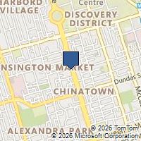 Map Toronto, ON M5T2G4, Canada