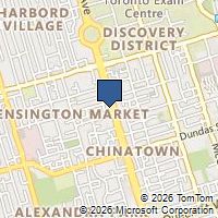 Map Toronto, ON M5T2G5, Canada