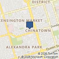 Map Toronto, ON M5T2J8, Canada