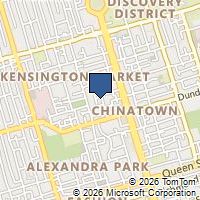 Map Toronto, ON M5T2J9, Canada